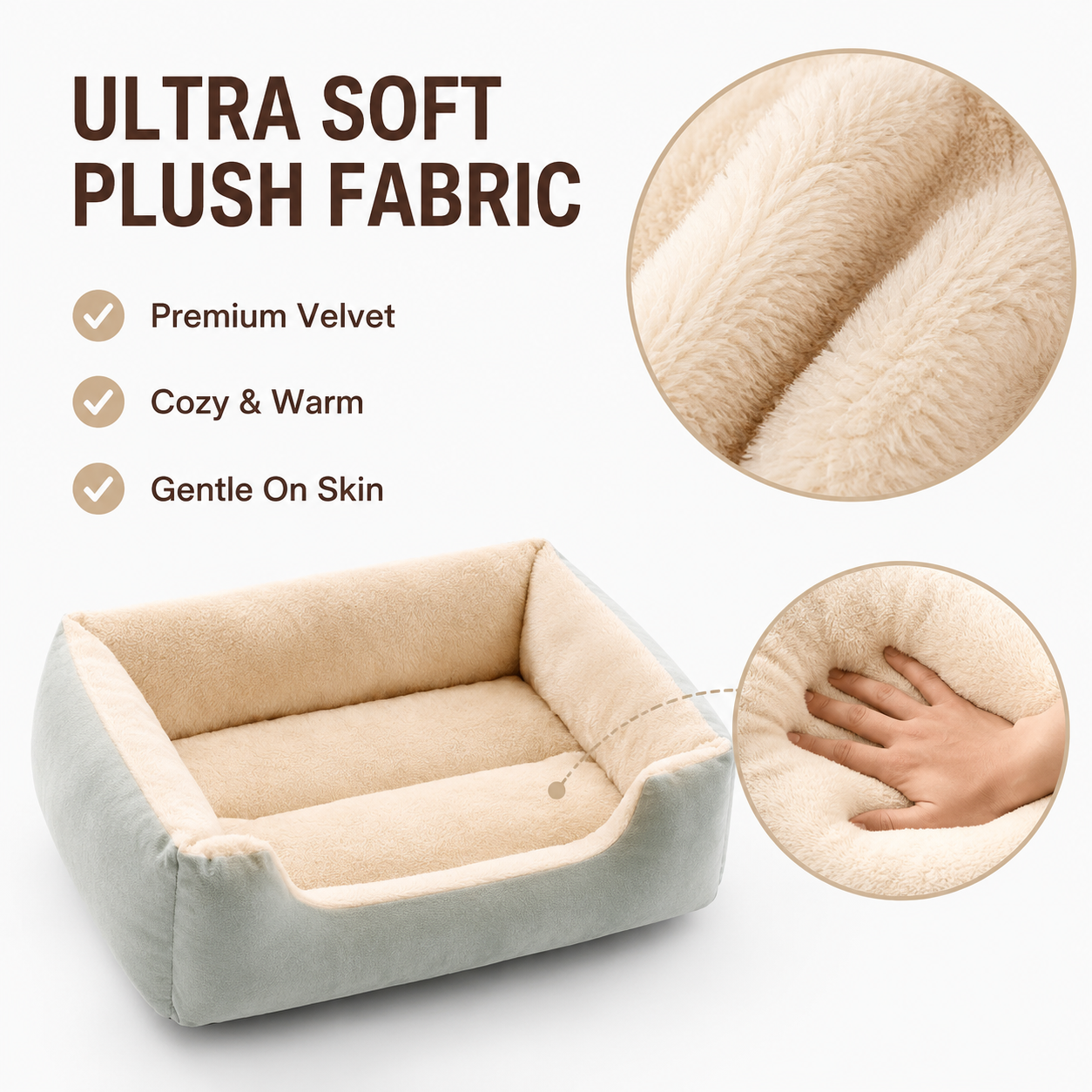 CloudNest™ Premium Calming Pet Bed